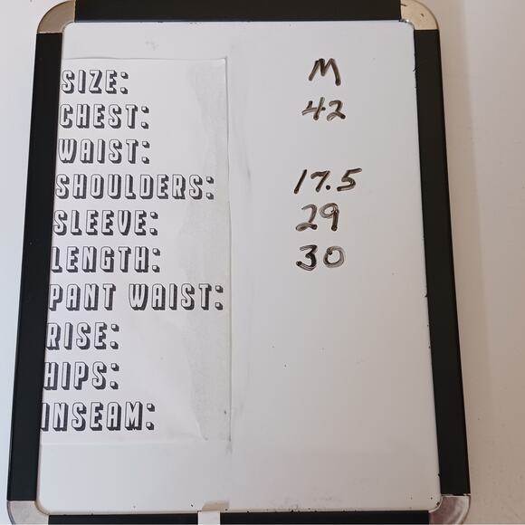 Claiborne Dress Shirt Mens Size M White Dotted Pin Stripe Long Sleeve Cotton - Picture 2 of 10